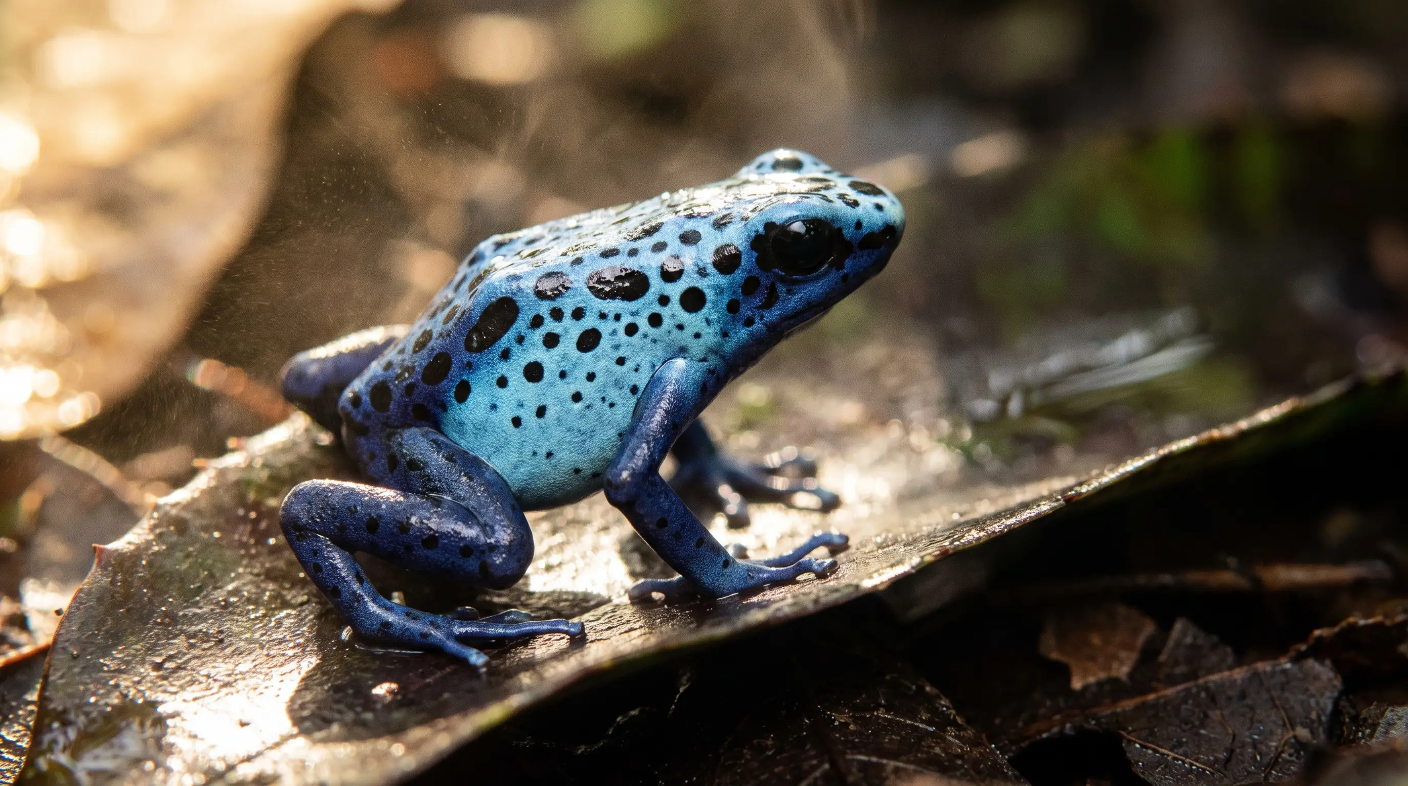 Dyeing Poison Dart Frog (Dendrobates tinctorius), illustration 1