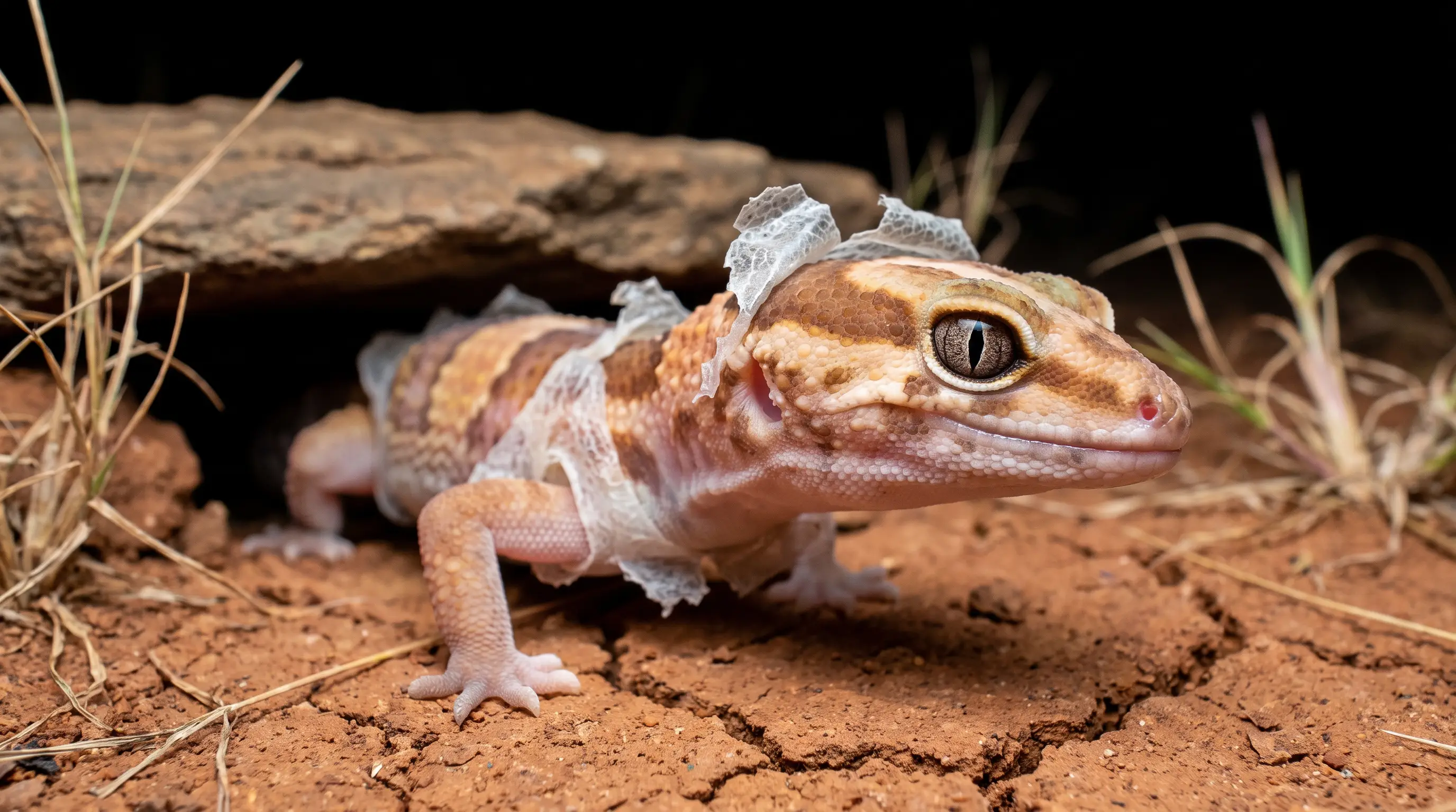African Fat-tailed Gecko (Hemitheconyx caudicinctus), illustration 3