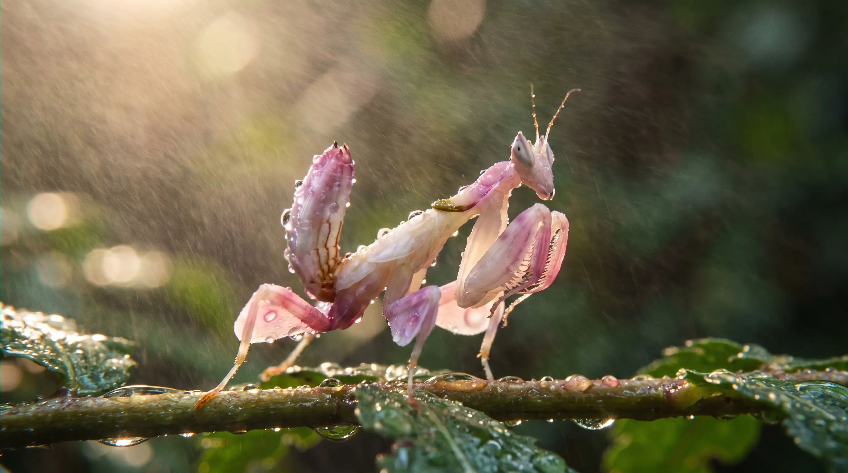 Orchid Mantis (Hymenopus coronatus), illustration 3